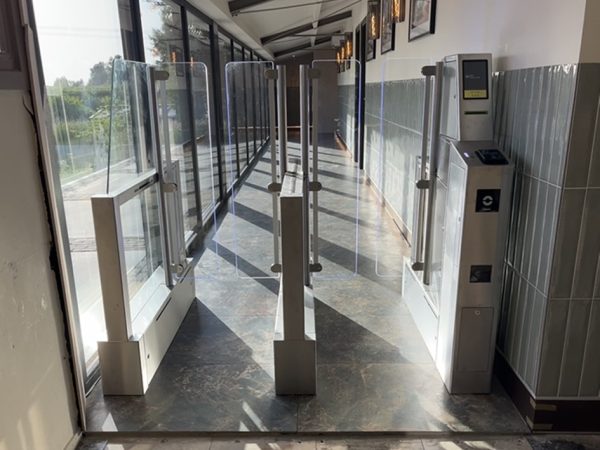 dubbele toiletpoort